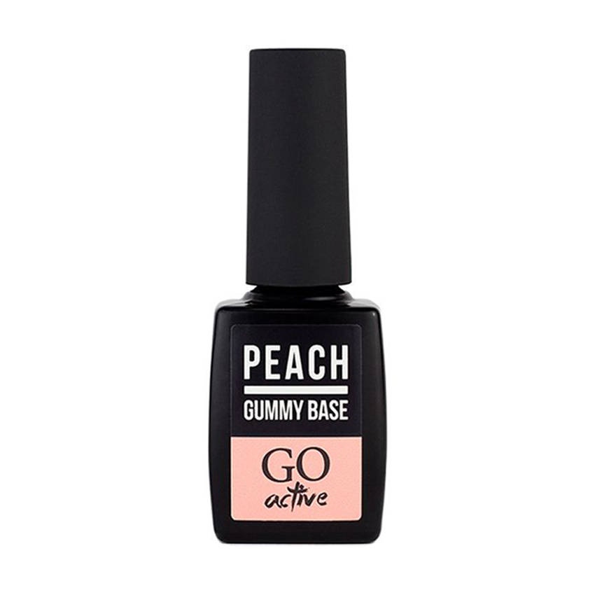 Камуфлювальна база для гель-лаку GO Active Gummy Base 04 Peach, 10 мл