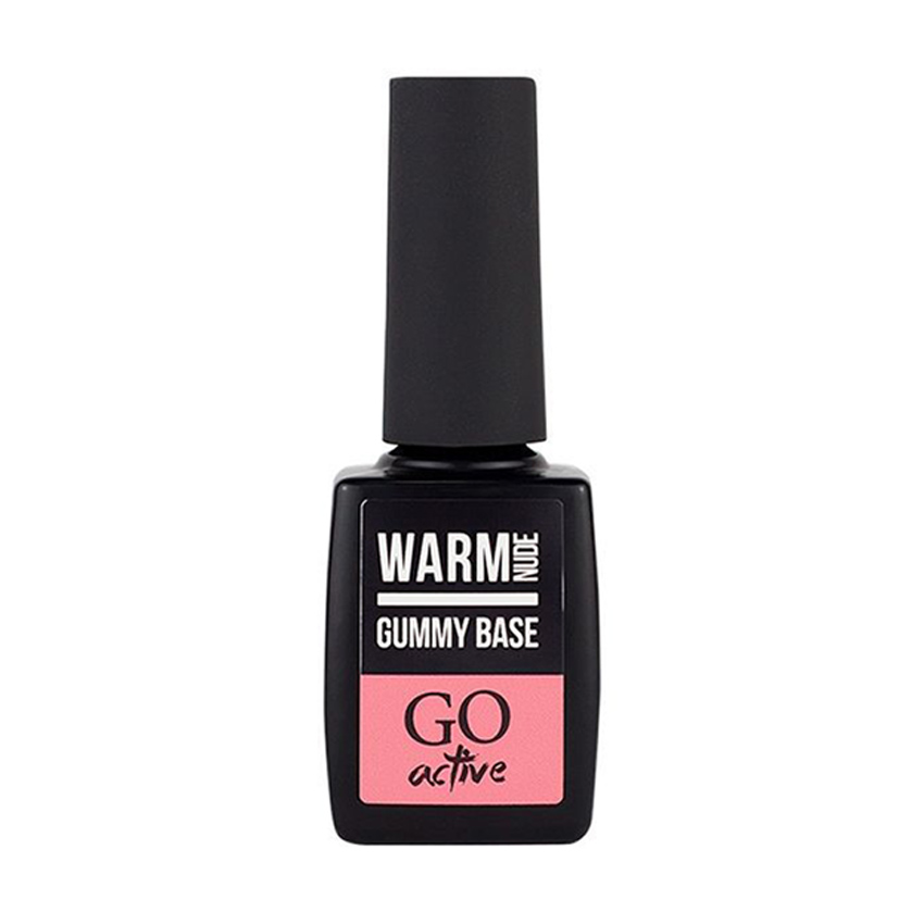 Камуфлювальна база для гель-лаку GO Active Gummy Base 09 Nude Rose, 10 мл